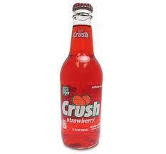 CRUSH - STRAWBERRY SODA W/ REAL CANE SUGAR