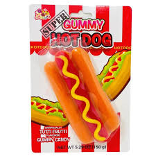 SUPER GUMMY HOT DOG