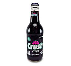 CRUSH - GRAPE SODA W/ REAL CANE SUGAR