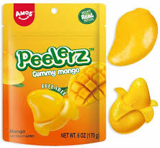 AMOS PEELERZ GUMMY MANGO PEG BAG 6oz bag