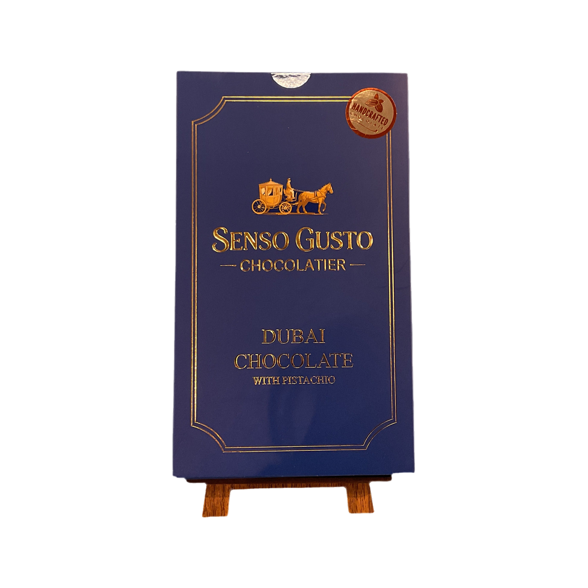 Senso Gusto Chocolatier Dubai Chocolate — box