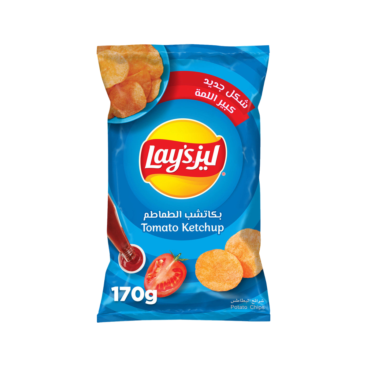Lay's Tomato Ketchup flavored potato chips