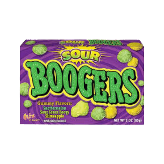 Sour Boogers — gummy