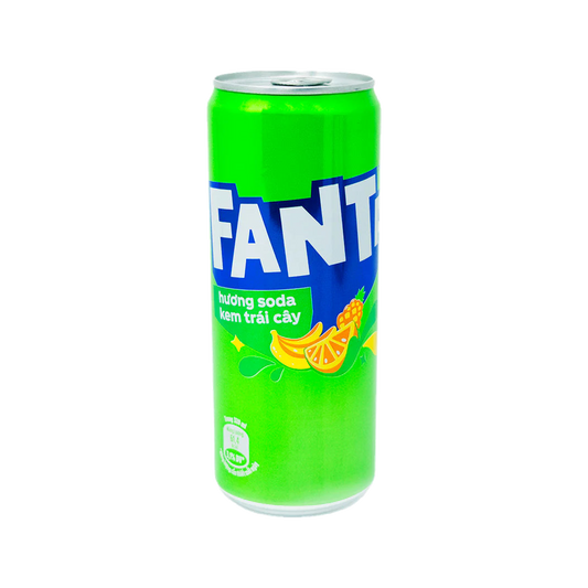 Fanta Cream Soda 320ml — can