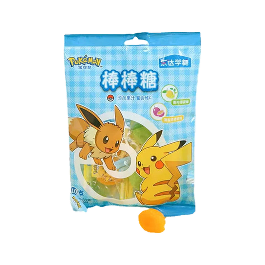 Leda-Pokemon Flat Lollipops. — gummy