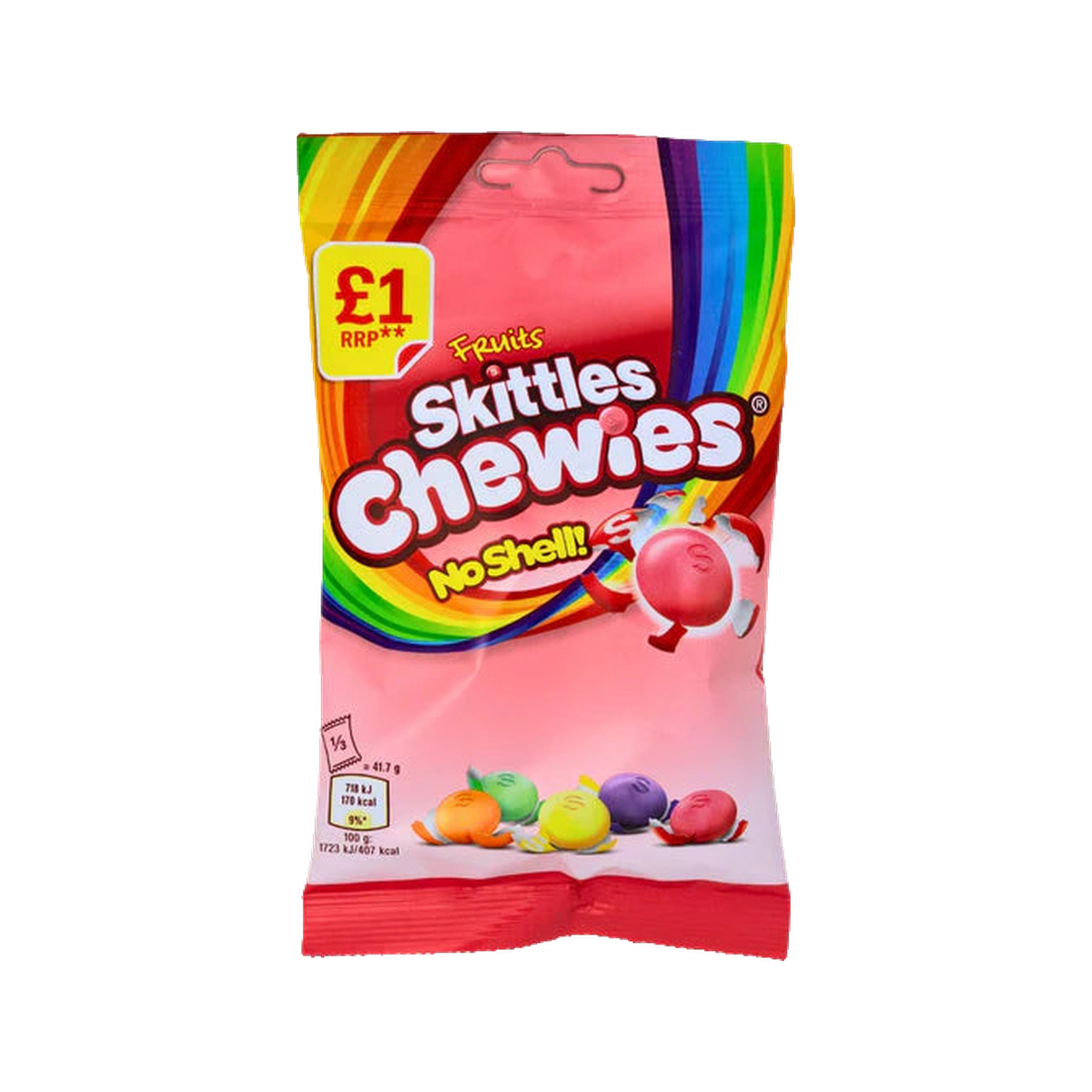 Skittles Squishy Cloudz Fruits, a chewy, soft candy