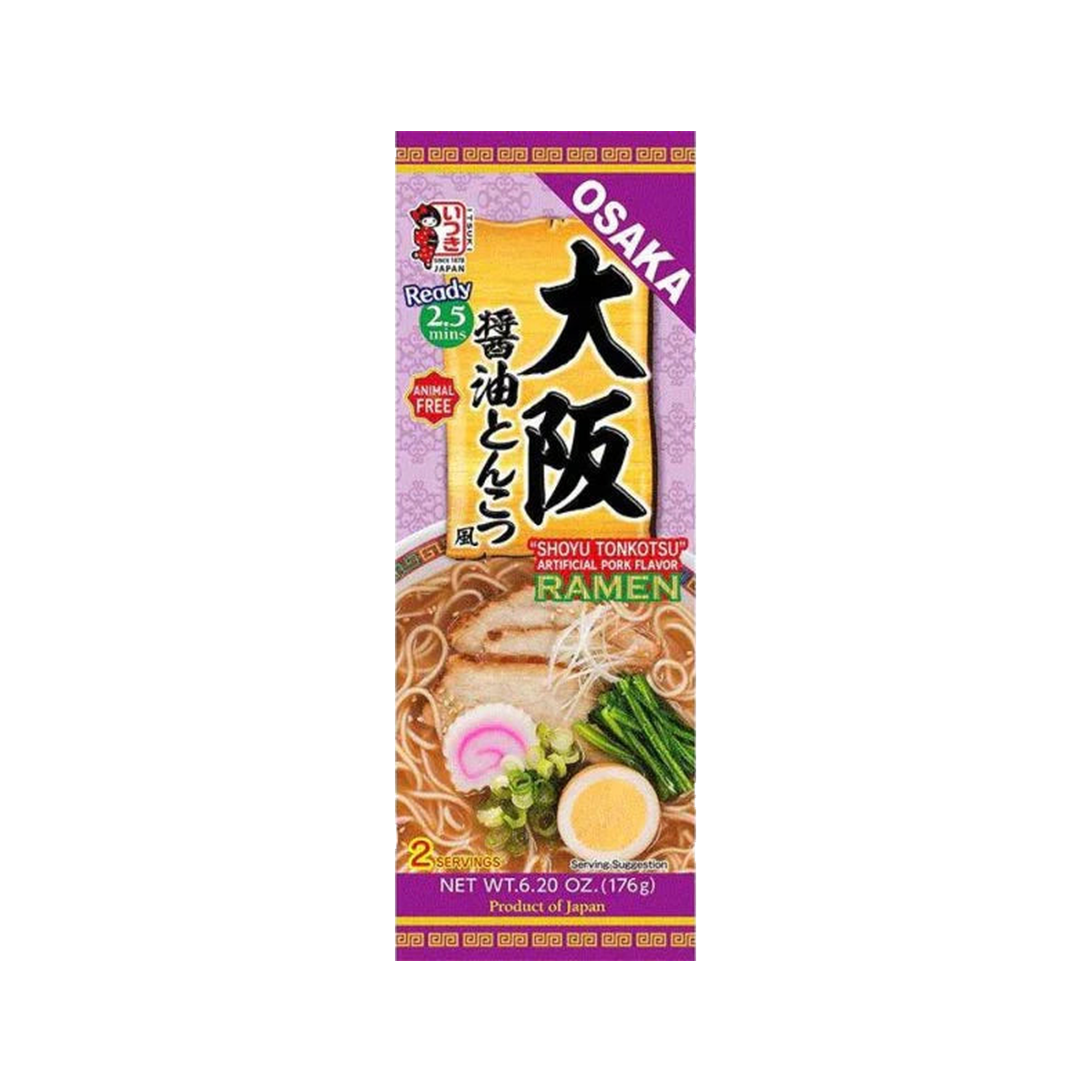 Osaka Shoyu Tonkotsu pork Flavor Ramen