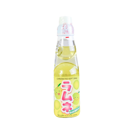Hata Green Apple Ramune — bottle