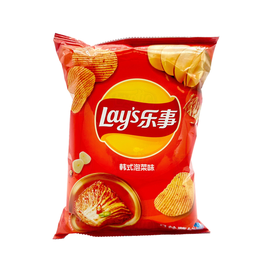 Lay's Korean Kimchi Flavor potato chips