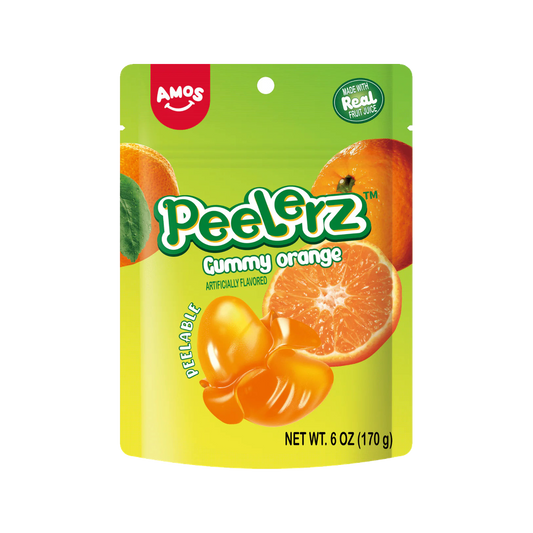 Amos Peelerz Gummy Orange