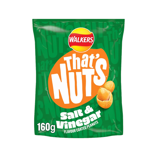 Walkers Thats Nuts Salt & Vinegar 160g