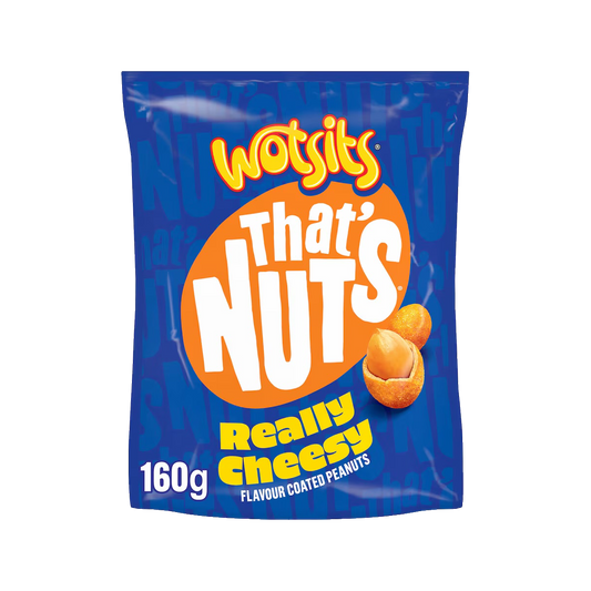 Wotsits That's Nuts Really Cheesy Coated Peanuts 160g