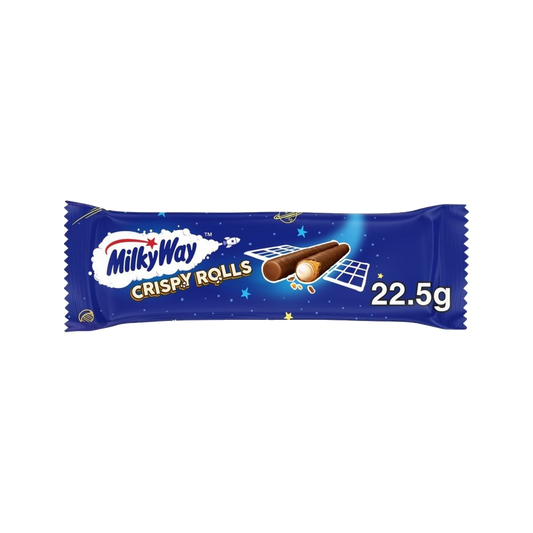 Milky Way Crispy Rolls (Poland) — chocolate