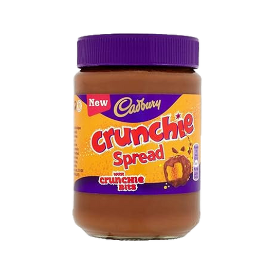 Cadbury Crunchie Chocolate Spread Imported From The UK England — jar