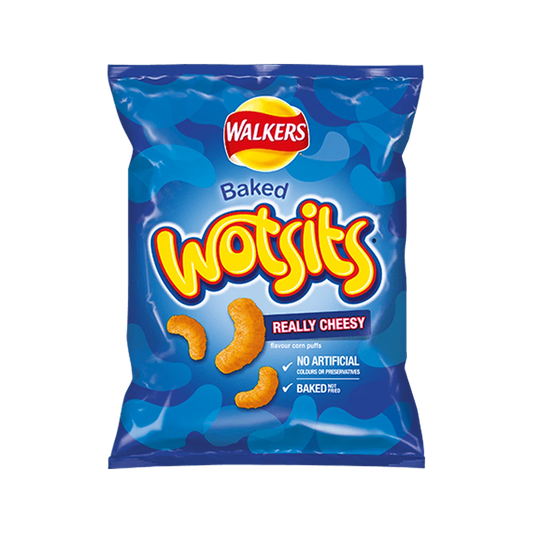 Walkers Wotsits Really Cheesy Crisps Chips 22.5g