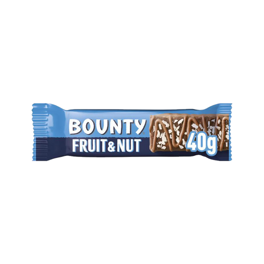 Bounty Fruit & Nut milk chocolate bar