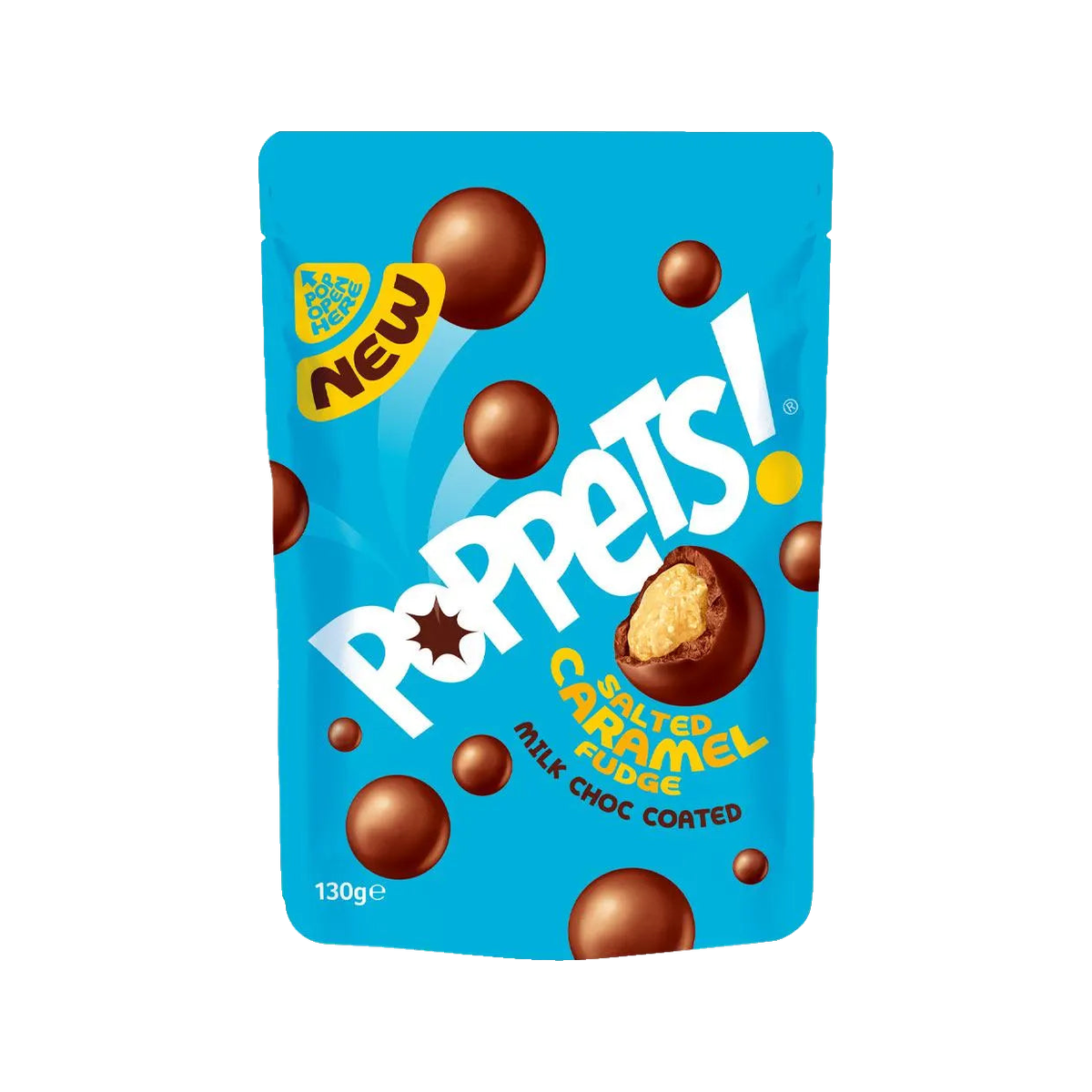 Poppets Salted Caramel Fudge — chocolate