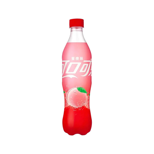 Coke Peach — bottle