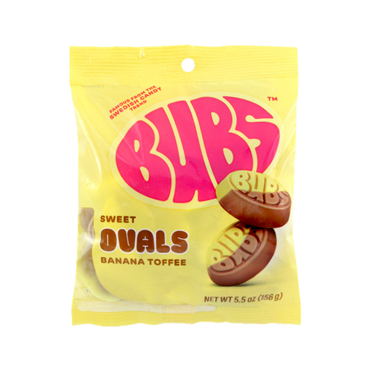 Bubs Sweet Ovals Banana Toffee