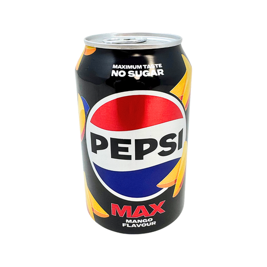 Pepsi Max Mango Flavour Zero Sugar — drink