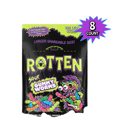 Rotten Sour Gummy Worms