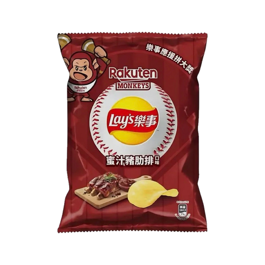 Lays Honey BBQ Pork Flavor — bag