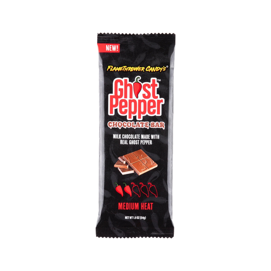 Ghost pepper Chocolate Bar — candy