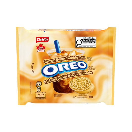 Christie Oreo Brown Sugar Bubble Tea Flavoured Cookies
