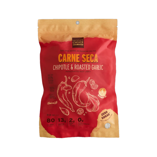 Carne Seca Chipotle & Roasted Garlic — bag