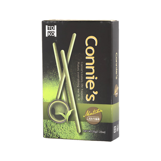 Toko Connie’s Matcha Choco Sticks — box
