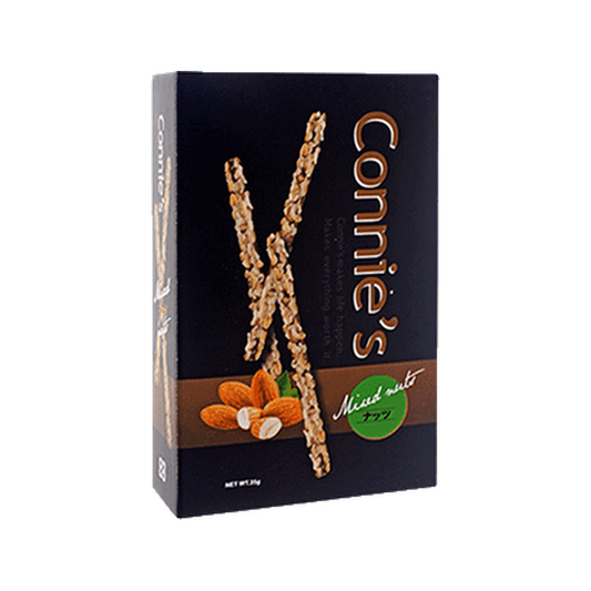 Toko Connie’s Mixed Nuts Choco Sticks — box