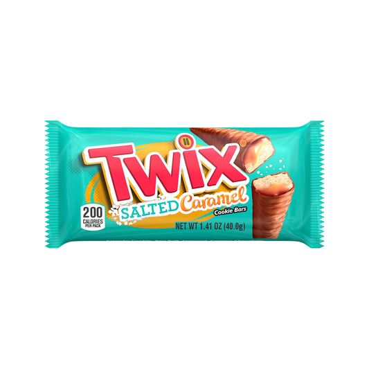 Twix Salted Caramel chocolate cookie bar