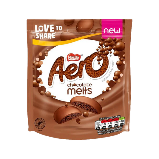 Nestle Aero Chocolate Melts 92g