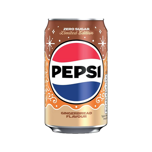 Pepsi GingerBread Flavor Zero Sugar — can