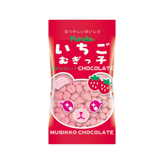 Furuta Strawberry Coated Barley Snack — bag