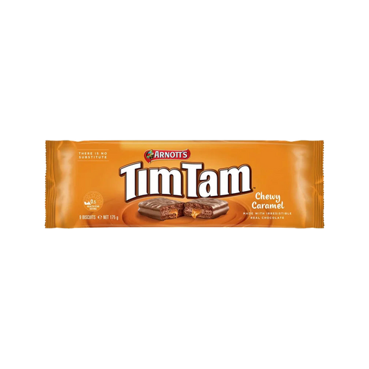 Arnott's Tim Tam Chewy Caramel Chocolate Biscuits