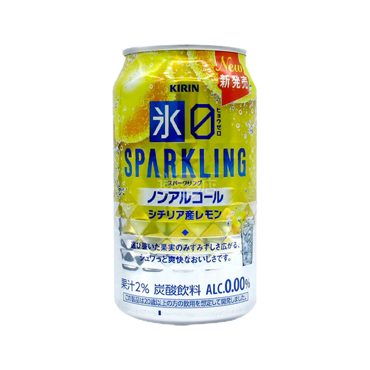 Kirin Iced ZERO Sparkling Sicilian Lemon — can