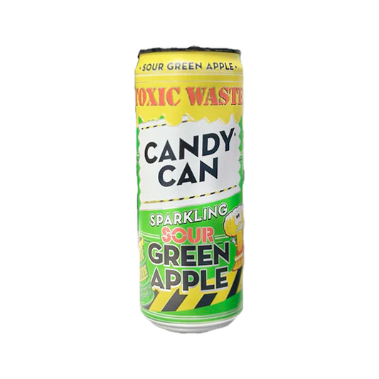 Toxic Waste Candy Can Sour Green Apple — drink