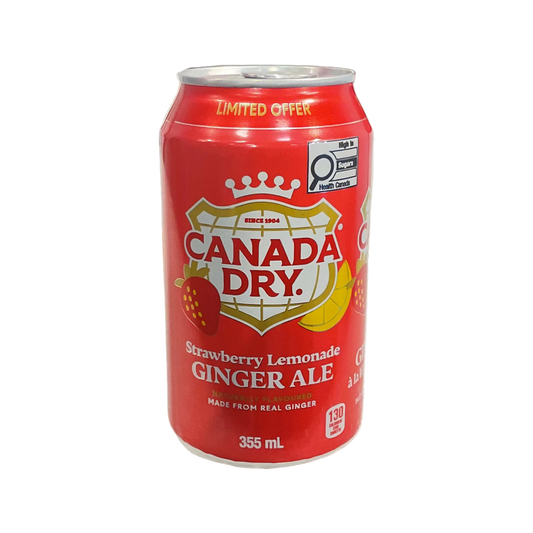 Canada Dry Strawberry Lemonade Ginger Ale