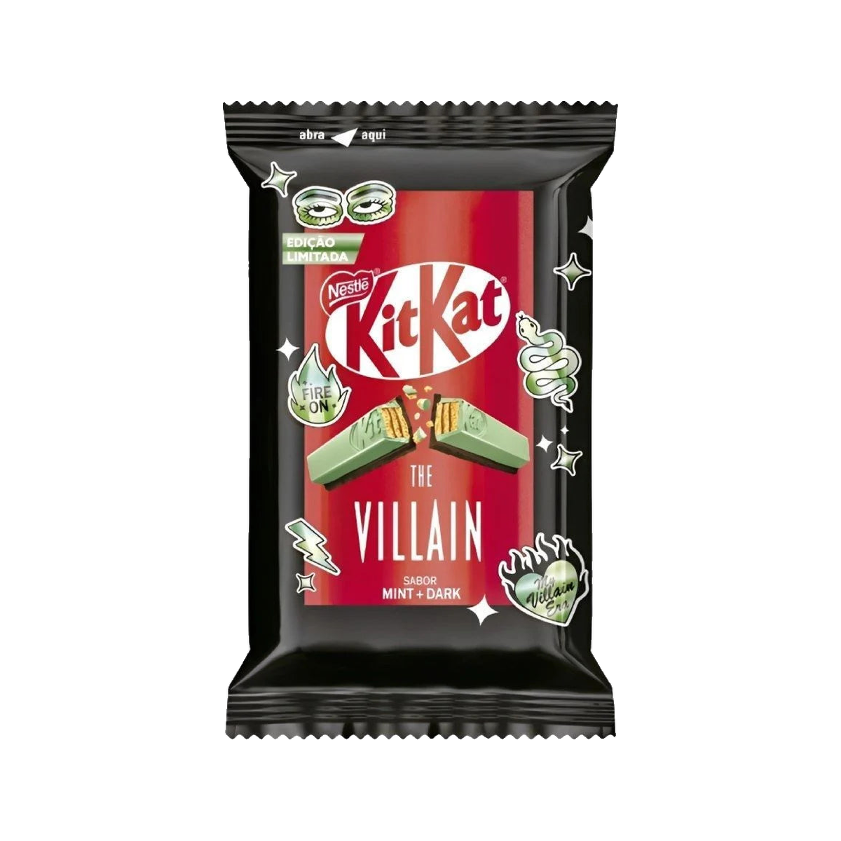 KitKat THE VILLAN Sabor Mint+Dark — candy