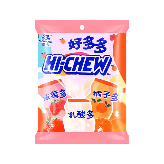 Morinaga Strawberry, Orange, Yogurt — candy