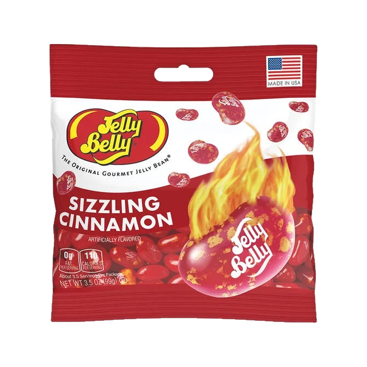 Jelly Belly Sizzling Cinnamon 99g — candy