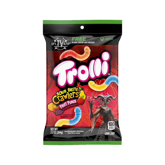 Trolli Sour Bites Crawlers Fruit Punch — bag