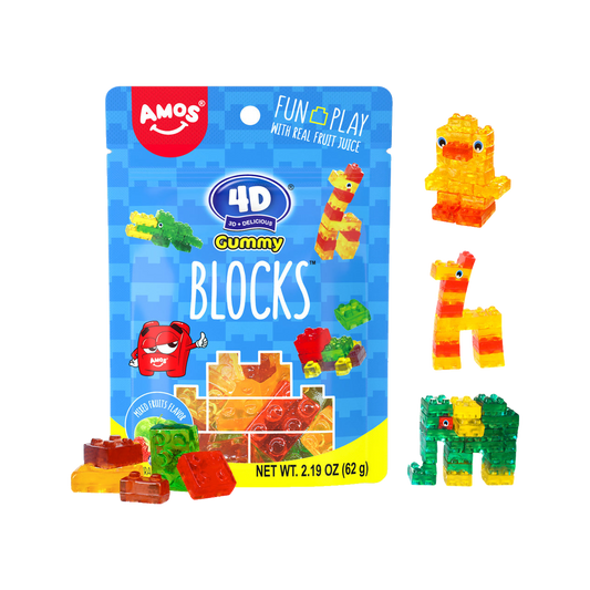 Amos 4D Gummy Blocks