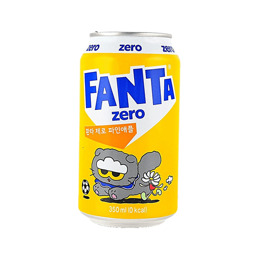 Fanta Zero Sugar Pineapple — can