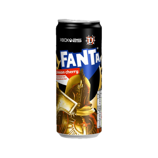 Fanta Crimson Cherry Apple Cherry Taste XBOX25 — can