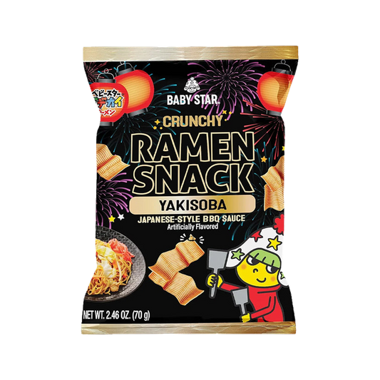 Crunchy Ramen Snack Yakisoba Bbq Sauce