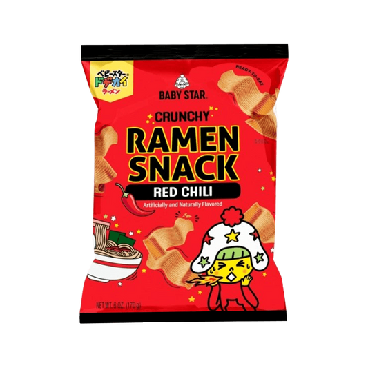 Crunchy Ramen Snack Red Chilli