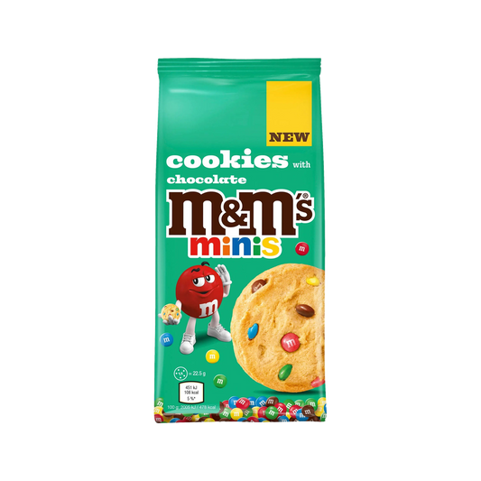 Cookies with Chocolate M&M’s minis