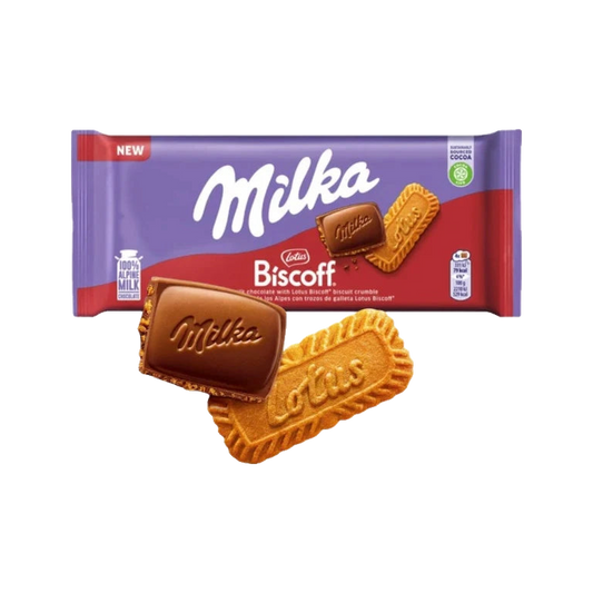 Milka Lotus Biscoff — chocolate
